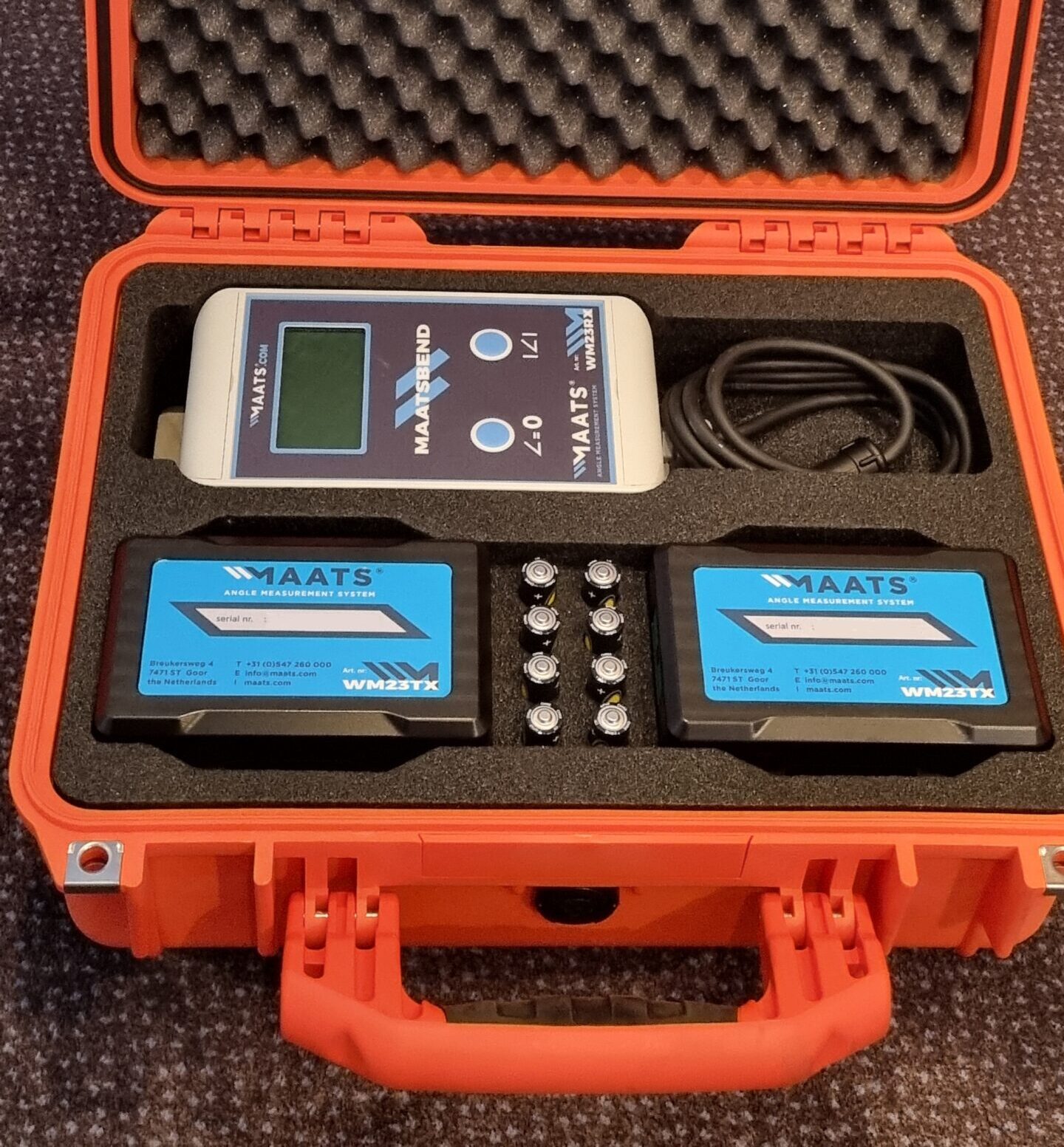 Bending Angle Measurement System