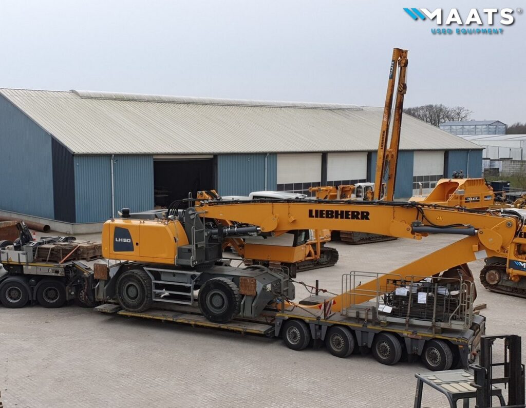 LIEBHERR brokering by Maats Used Equipment