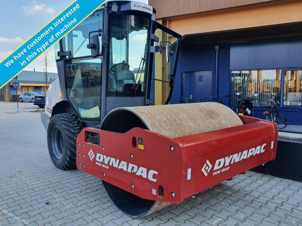 Looking for compact single drum rollers HAMM BOMAG DYNAPAC Maats Used Equipment