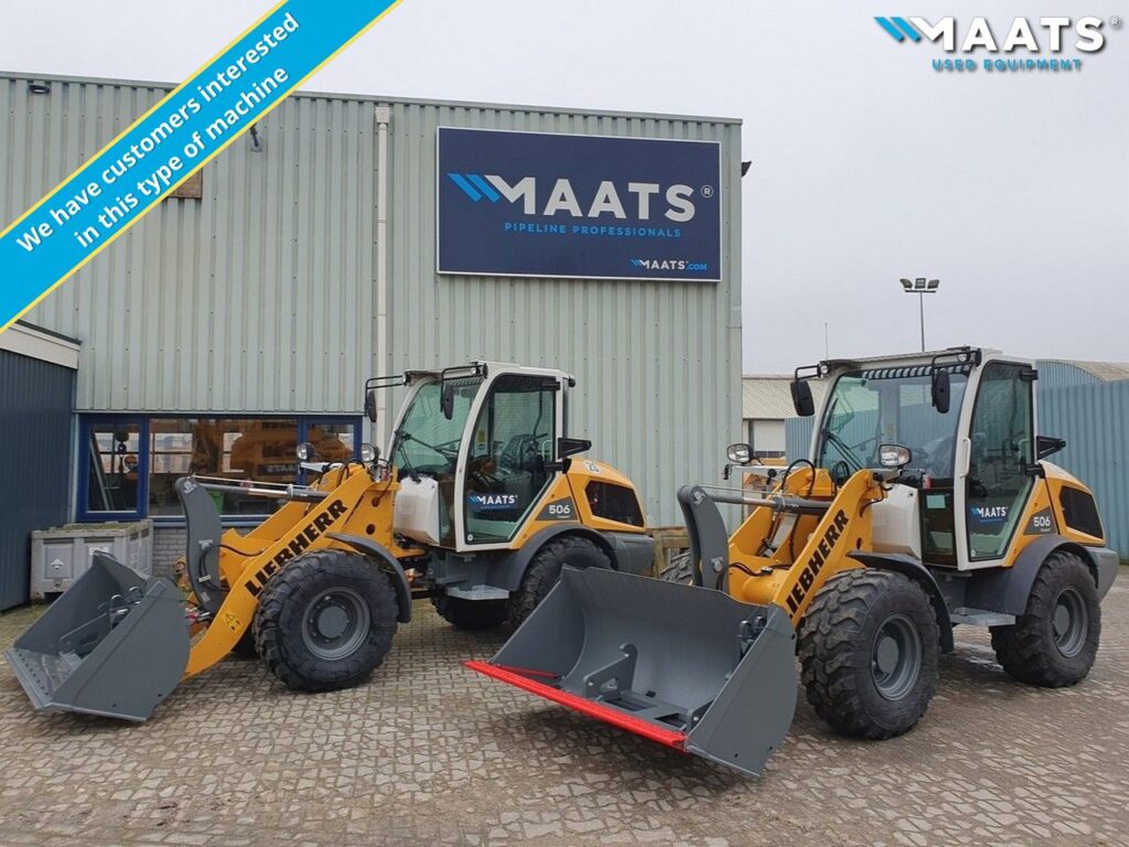 Looking for Compact Wheel Loaders LIEBHERR CATERPILLAR Maats Used Equipment