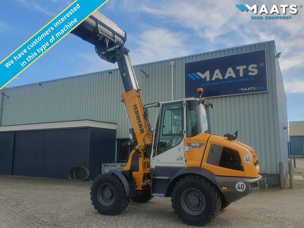 Looking for Compact Wheel Loaders LIEBHERR CATERPILLAR Maats Used Equipment