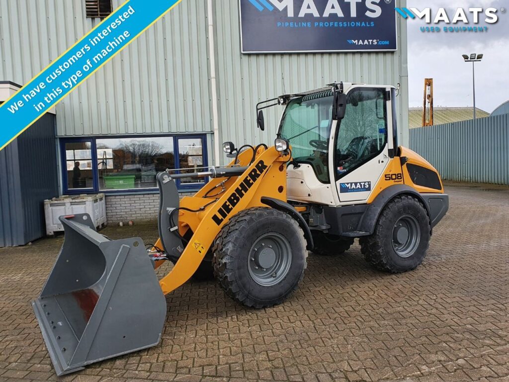 Looking for Compact Wheel Loaders LIEBHERR CATERPILLAR Maats Used Equipment
