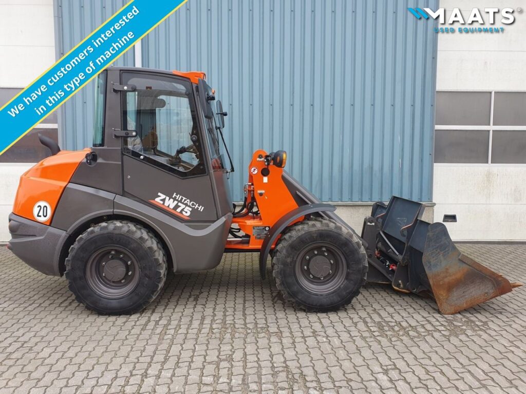 Looking for Compact Wheel Loaders LIEBHERR CATERPILLAR Maats Used Equipment