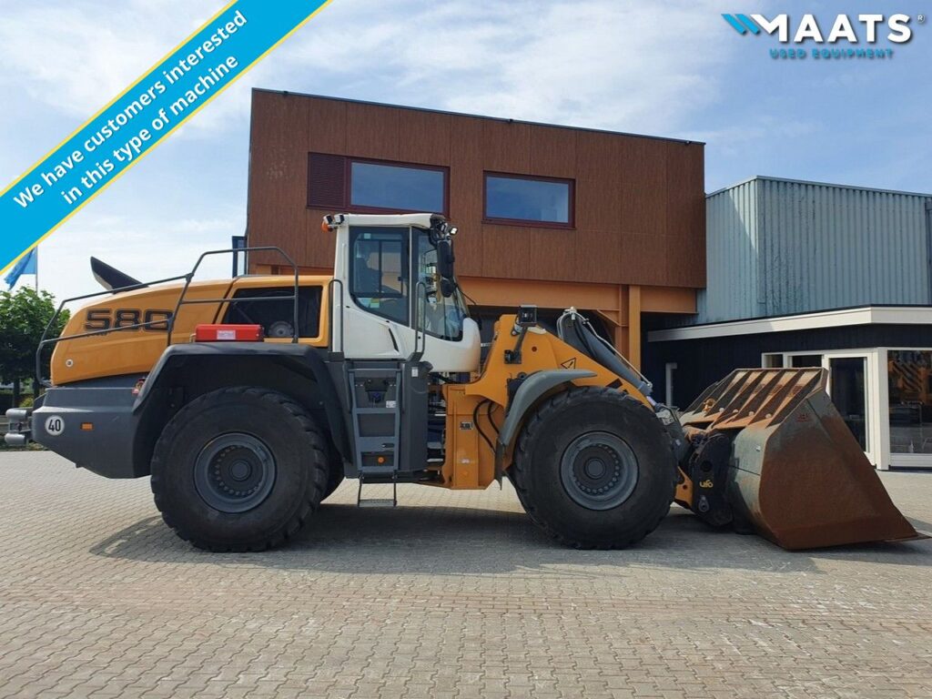 Looking for heavy wheel loaders LIEBHERR Maats Used Equipment