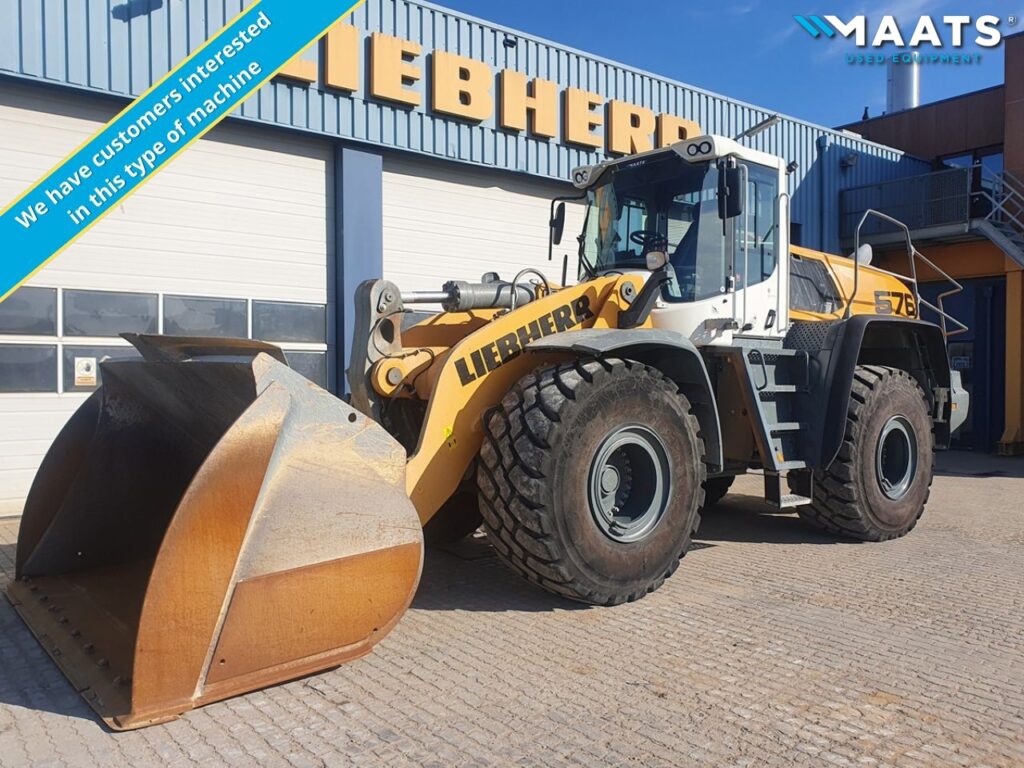 Looking for heavy wheel loaders LIEBHERR Maats Used Equipment