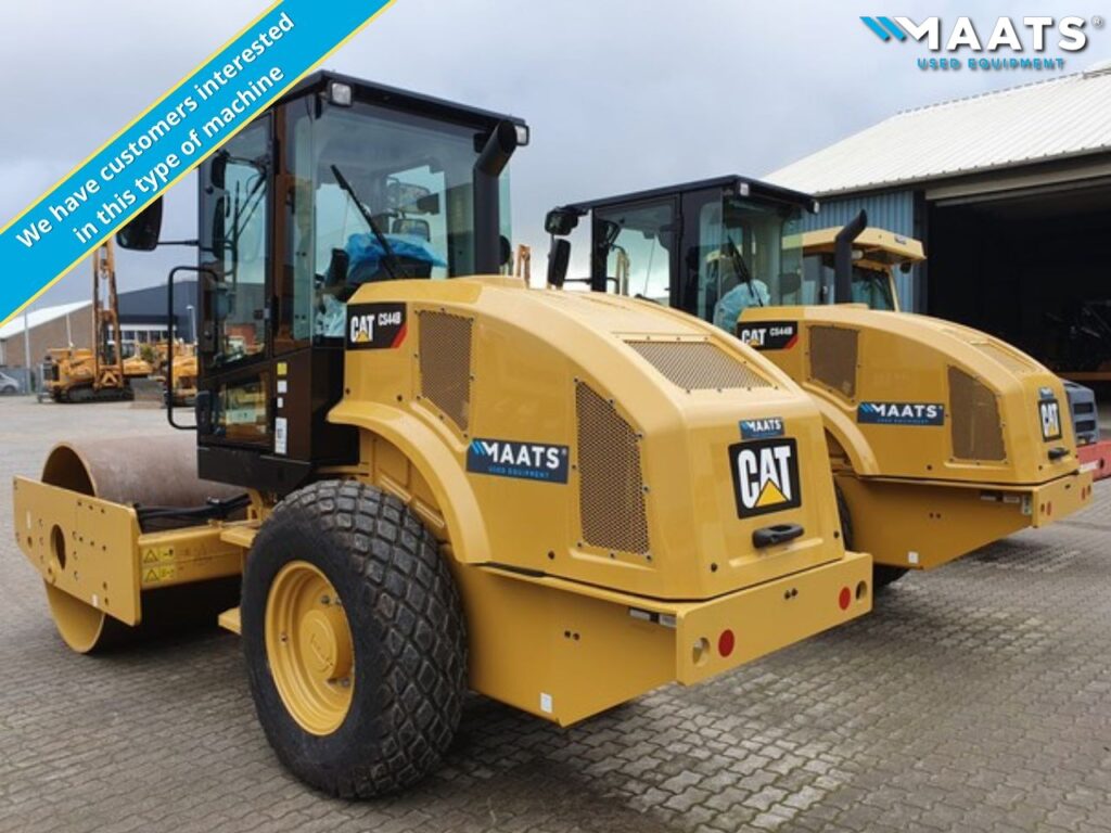 Looking for light single drum rollers HAMM AMMANN BOMAG DYNPAC WACKER NEUSON CATERPILLAR Maats Used Equipment