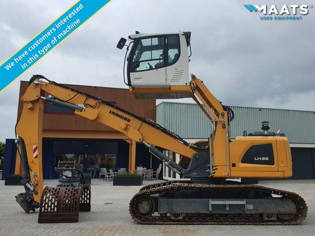 Looking for Material Handlers LIEBHERR SENNEBOGEN Maats Used Equipment