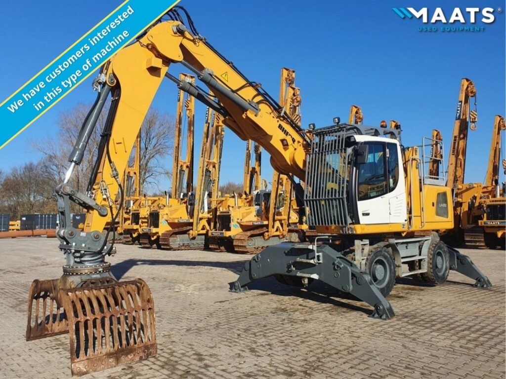 Looking for Material Handlers LIEBHERR SENNEBOGEN Maats Used Equipment
