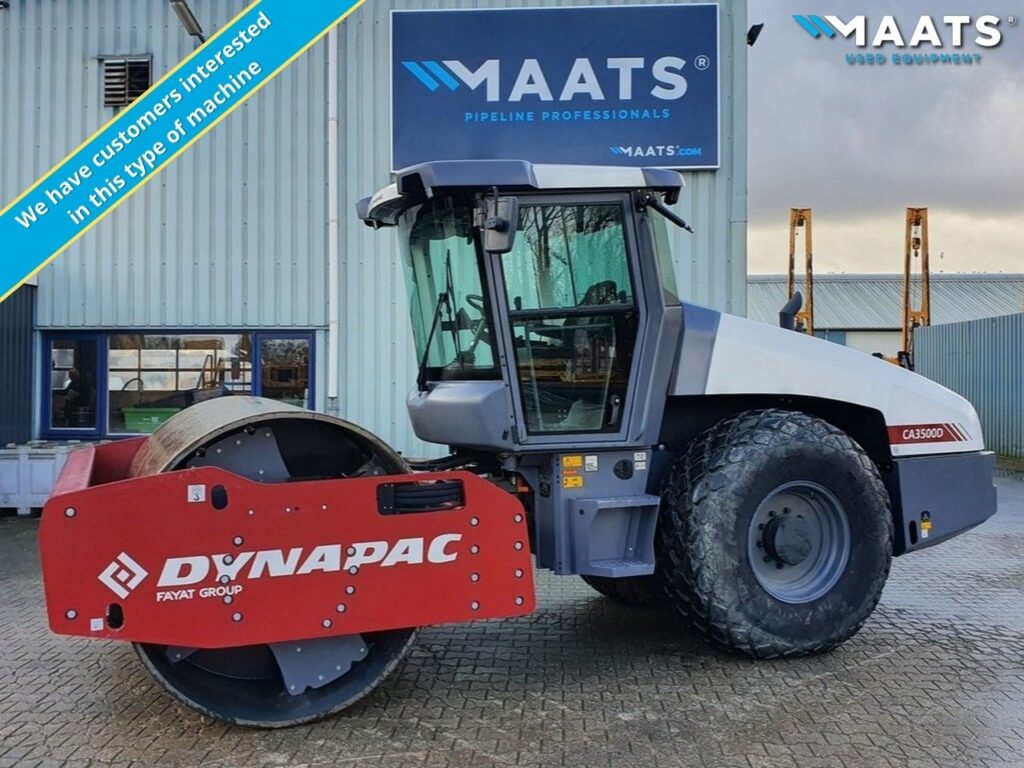Looking for medium single drum rollers HAMM AMMANN DYNAPAC BOMAG Maats Used Equipment