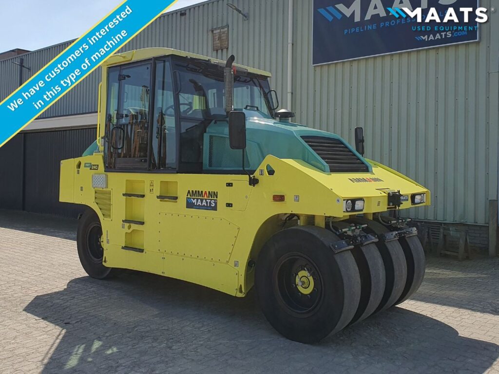 Looking for Pneumatic Rollers AMMANN HAMM BOMAG Maats Used Equipment
