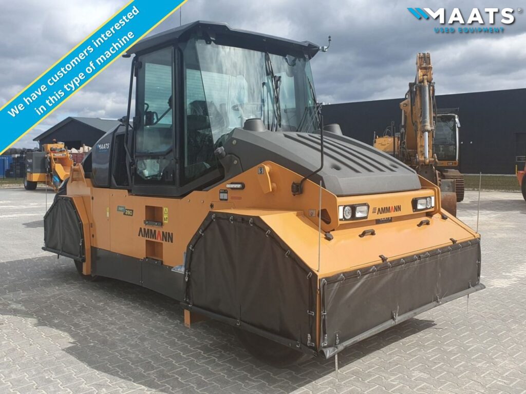 Looking for Pneumatic Rollers AMMANN HAMM BOMAG Maats Used Equipment