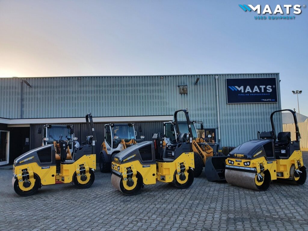 BOMAG and by LIEBHERR Maats Used Equipment