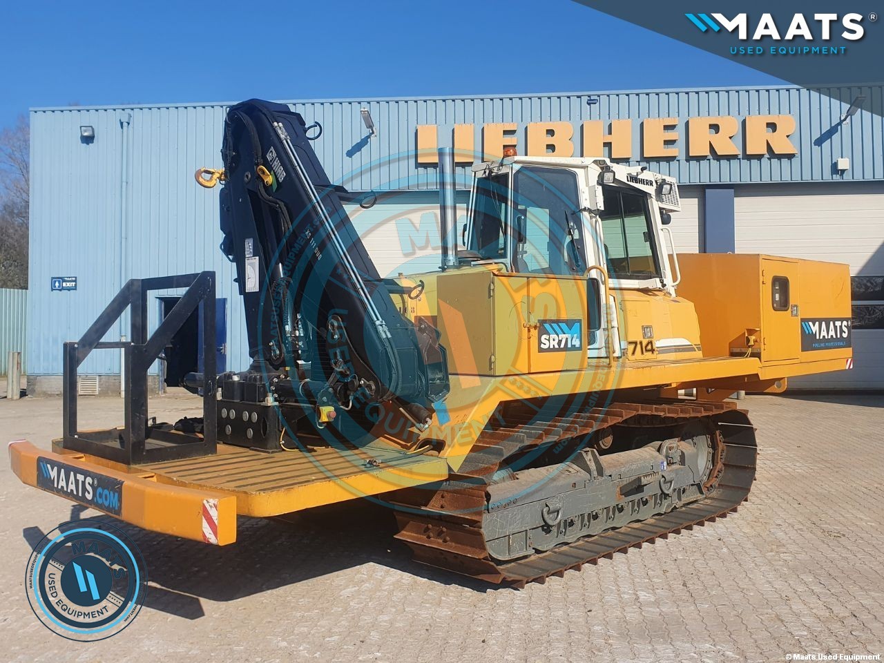 Yr 2013 Liebherr SR714 Welding Tractor for sale at Maats Used Equipment