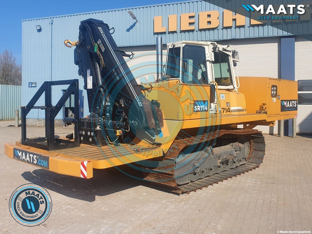Yr 2018 Liebherr SR714 LGP Welding Tractor for sale at Maats Used Equipment