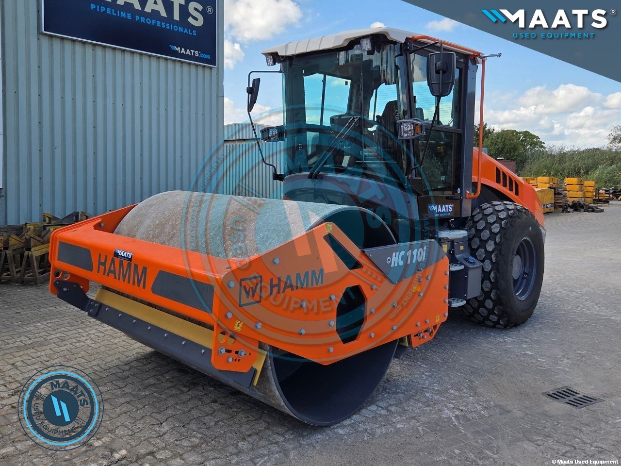 Yr 2025 Hamm HC110i for sale at Maats Used Equipment