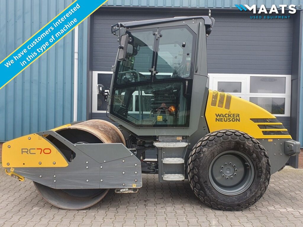 Looking for light single drum rollers Maats Used Equipment