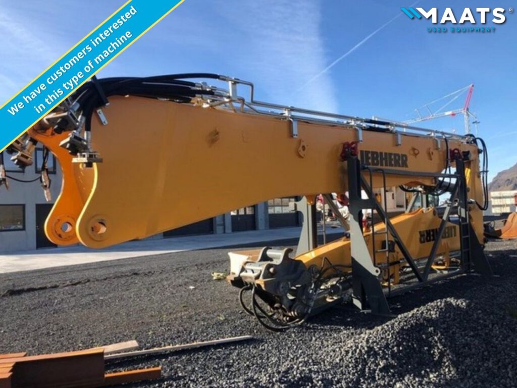 Looking for specialised Liebherr machine Demolition Excavators Maats Used Equipment